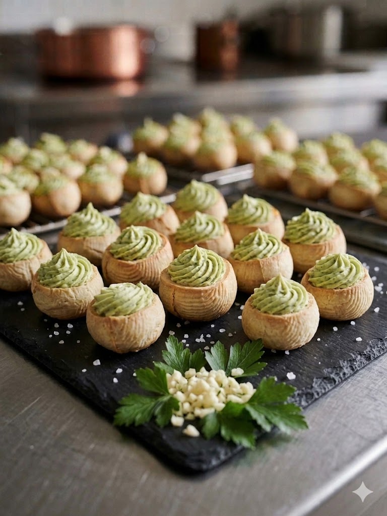 12 escargots en CRoquille à la bourguignonne (beurre, persil, ail)